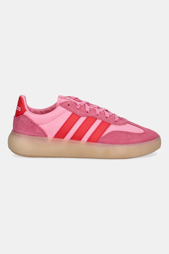 adidas sneakersy skórzane Barreda Decode JR1217 różowy AW25