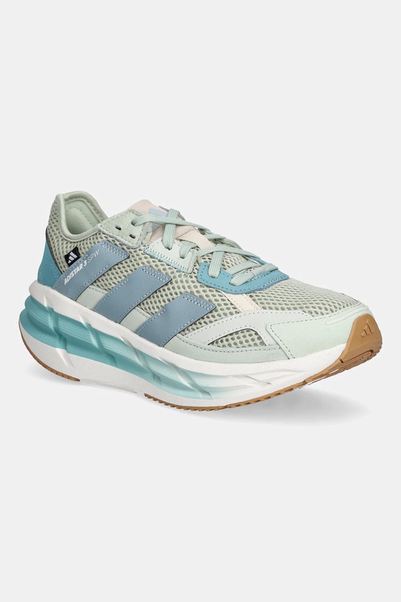 adidas sneakersy Adistar 3 Sportswear tekstylny turkusowy JS1157