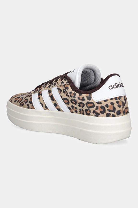 Scarpe adidas sneakers in camoscio Vl Court Bold JS4376 beige
