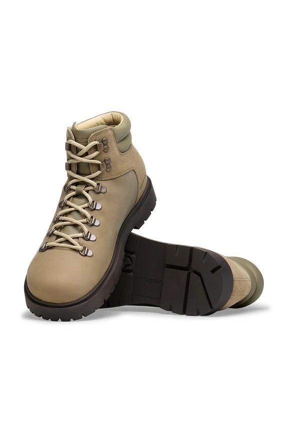 Gležanjače od nubuk kože Birkenstock Jackson 2.0 1030983 bež