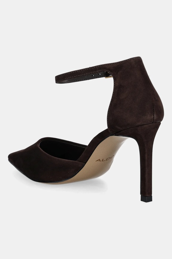 Obutev Visoke pete iz semiša Aldo MERLO 14118331.MERLO rjava