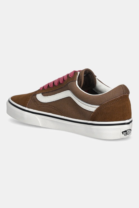 Παπούτσια Σουέτ sneakers Vans Old Skool VN000D6WRPK1 καφέ