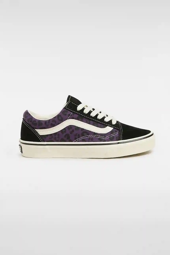 Tenisky Vans Old Skool semišová koža čierna VN000D7Z6N01