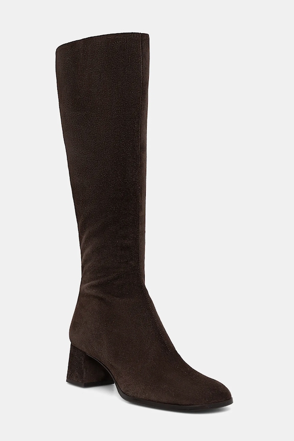 Μπότες σούετ Billi Bi 5-8 cm καφέ A9287.556