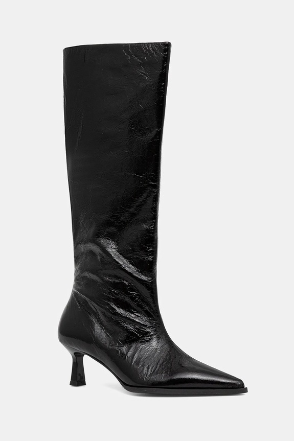 Δερμάτινες μπότες Billi Bi 5-8 cm μαύρο A9354.260