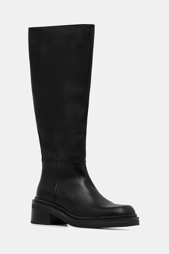 Copenhagen stivali in pelle non isolato nero CPH624.black