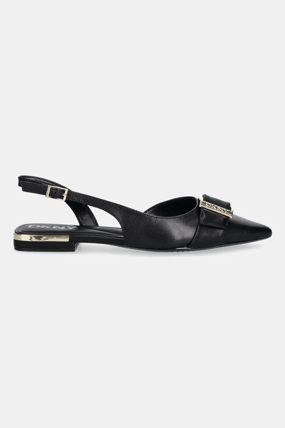 Dkny balerini de piele Clemma K3590639.BLK negru AW25