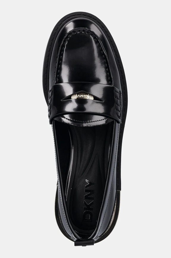 Dkny mocasini Jadwin negru K3596299.BLK