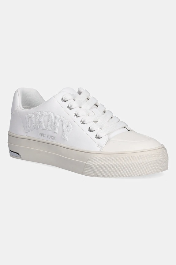 Tenisky Dkny York imitácia kože biela K3511777.8IW