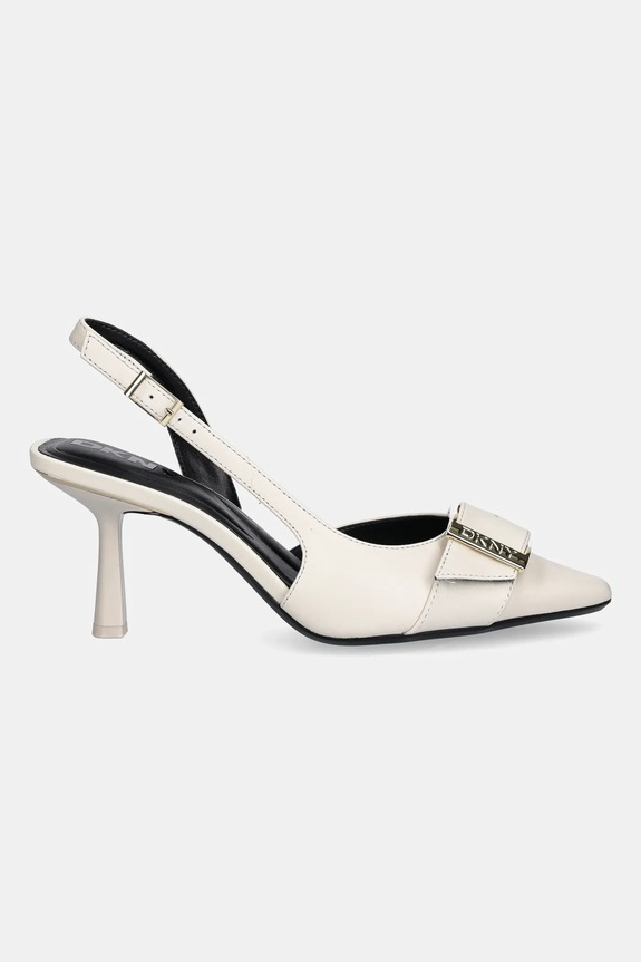 Kožne štikle Dkny Neaira K3566348.CNT bež AW25