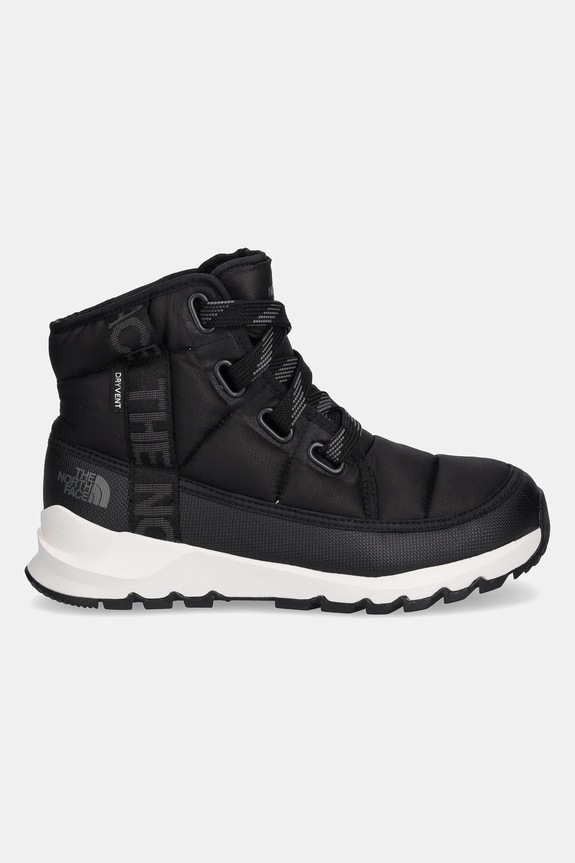 Παιδικές μπότες χιονιού The North Face Thermoball Lace Up NF0A817WKT01 μαύρο AW25