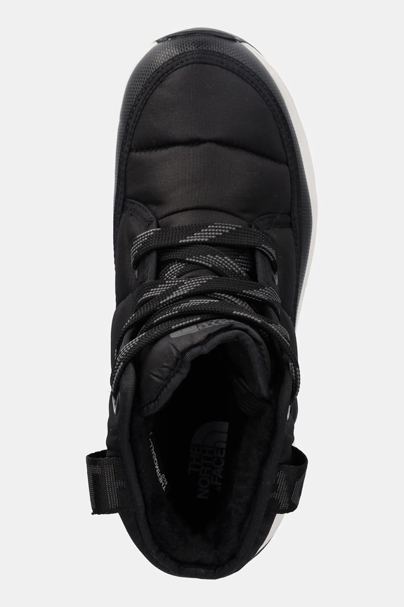 Παιδικές μπότες χιονιού The North Face Thermoball Lace Up μαύρο NF0A817WKT01