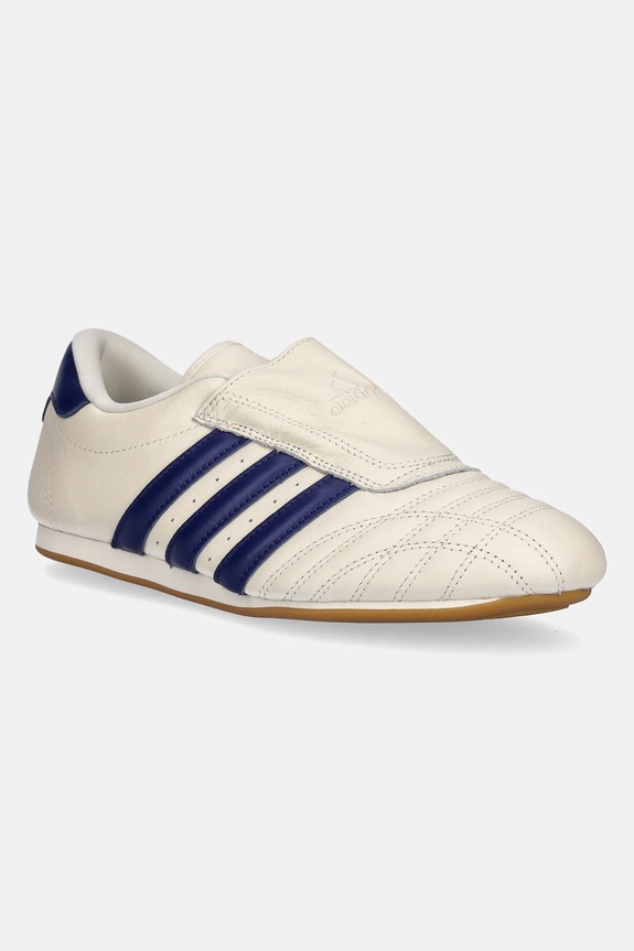 adidas Originals sneakers din piele Adidas Taekwondo W mic de statură bej JS4528