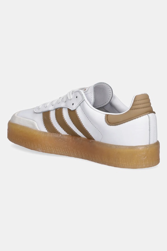 Încălțăminte adidas Originals sneakers din piele Sambae W JQ0982 alb