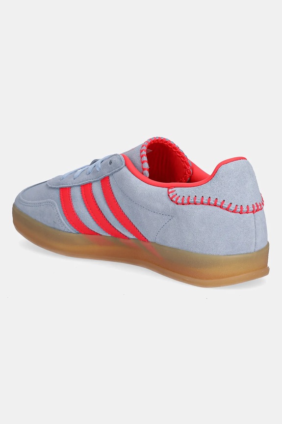 Обувь Замшевые кроссовки adidas Originals Gazelle Indoor W JS1404 голубой