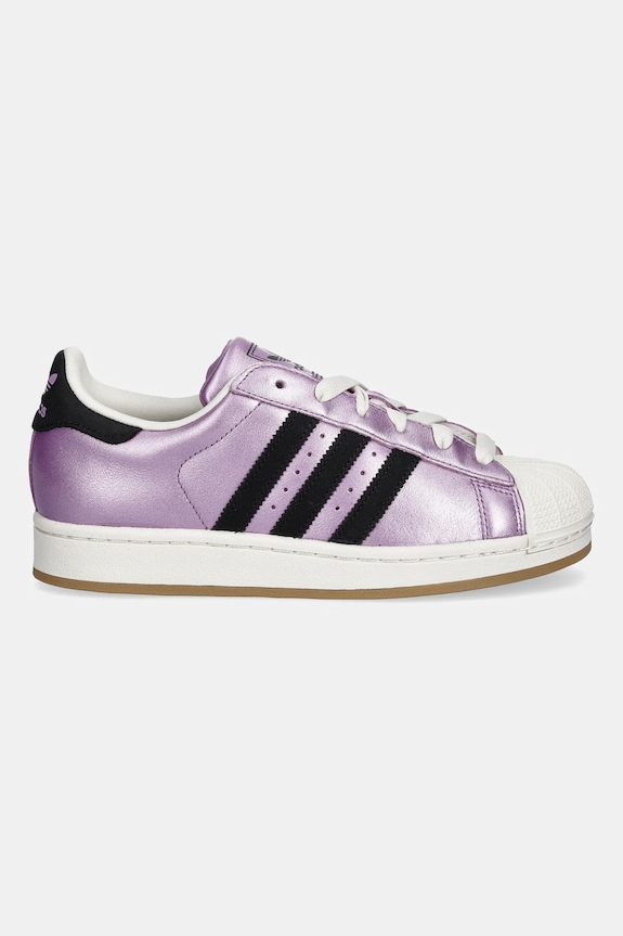Δερμάτινα sneakers adidas Originals Superstar II W JS4008 μωβ AW25