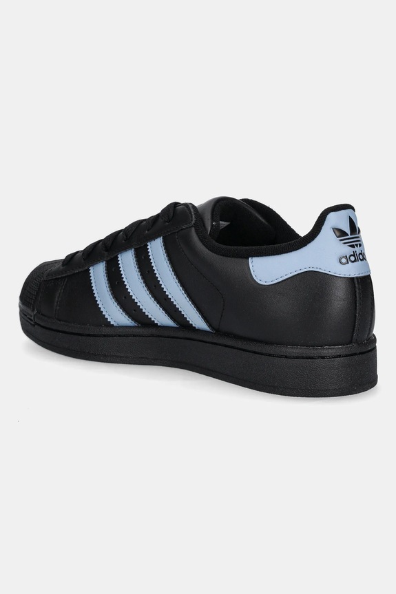Shoes adidas Originals leather sneakers Superstar II W JS1338 black