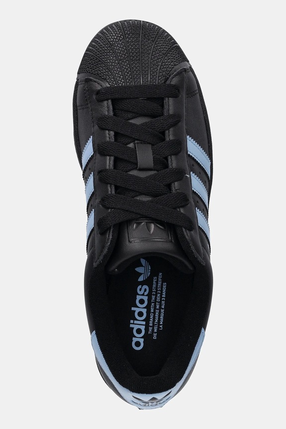 adidas Originals leather sneakers Superstar II W black JS1338