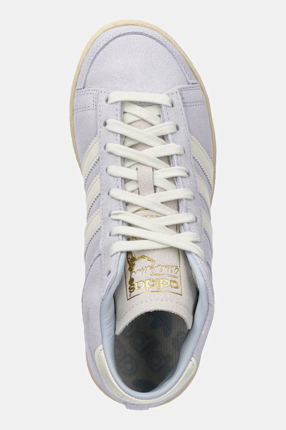Tenisice od brušene kože adidas Originals Jabbar Hi W plava JQ8433