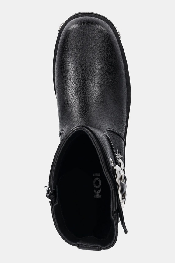 Členkové topánky Koi Footwear Eclipsed Rituals čierna KK24