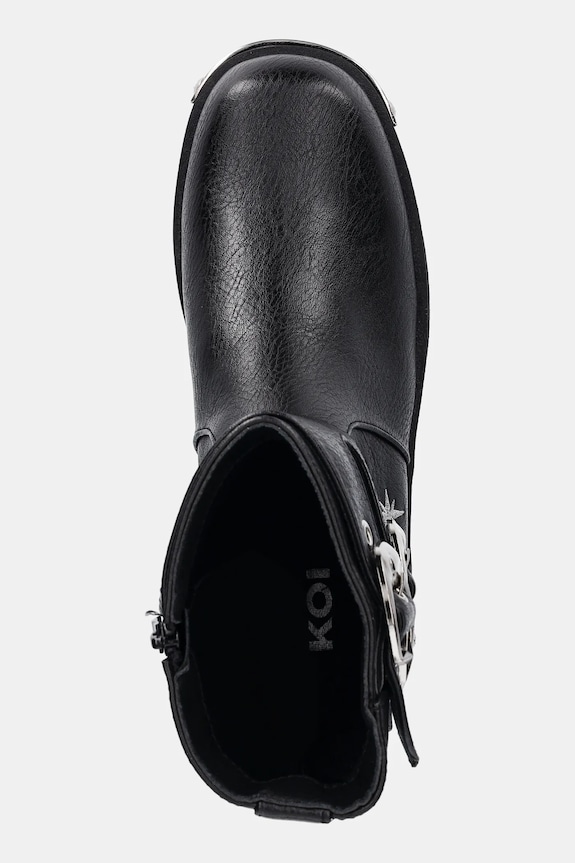 Členkové topánky Koi Footwear Eclipsed Rituals čierna KK24