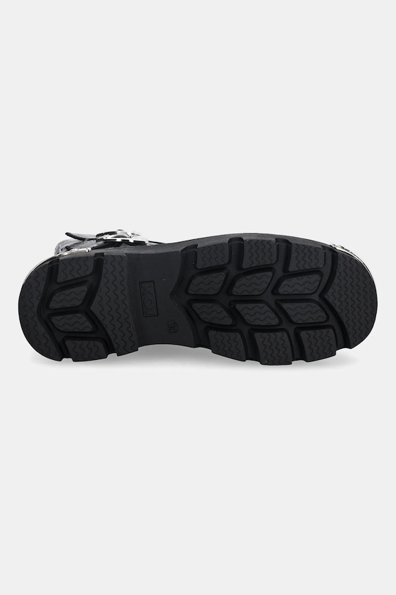 Členkové topánky Koi Footwear Eclipsed Rituals KK24 čierna