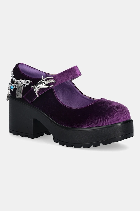 Koi Footwear pumps Tira Mary Jane gros violet ND49