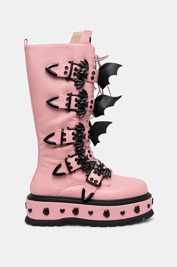 Koi Footwear kozaki x Monster High Count Fabulous Count.Fabulous różowy AW25