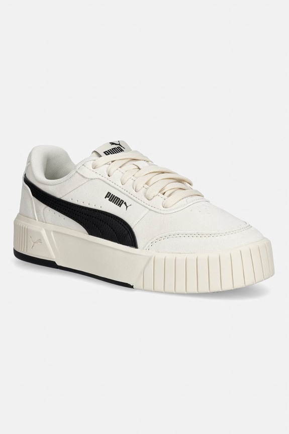 Puma Carina Mia SD кроссовки для женщин замшевые бежевый 402638