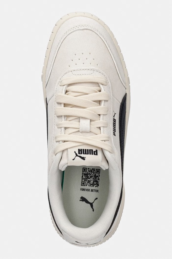 Puma Carina Mia SD кроссовки для женщин замшевые бежевый 402638