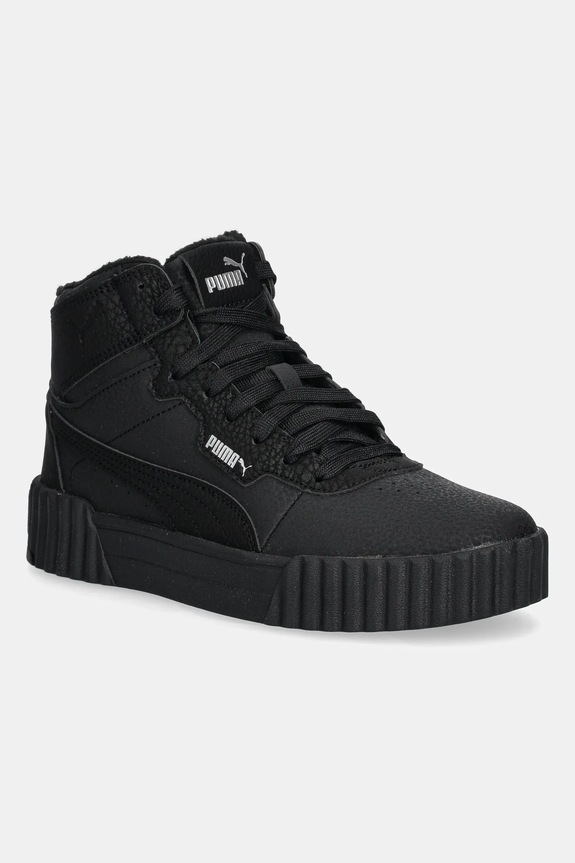 Sneakers Puma Carina 3.0 Mid WTR απομίμηση λείου δέρματος μαύρο 402643