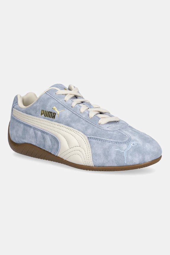 Semišové tenisky Puma Speedcat Faded usňová koža modrá 403688