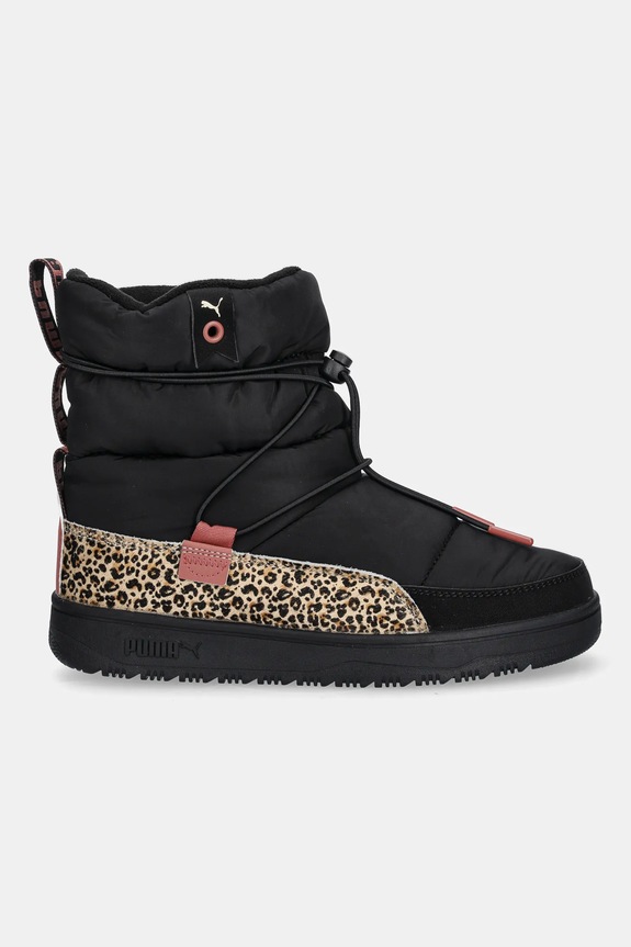 Μπότες χιονιού Puma Snowbae Wns Animal Flair 402654 μαύρο AW25