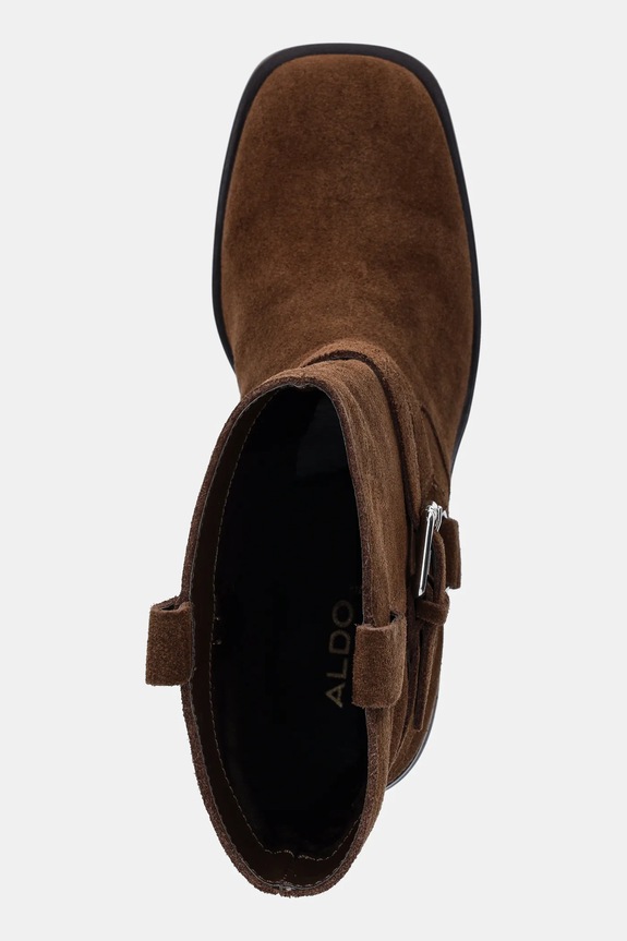Замшеві черевики Aldo MAGNOLYA коричневий 14147001.MAGNOLYA