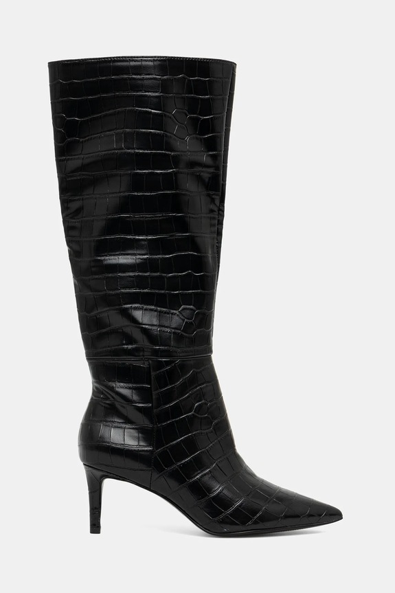 Aldo kozaki HEATHHER 14147017.HEATHHER czarny AW25