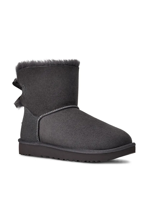 UGG stivali da neve Mini Bailey Bow II 1016501.OBS grigio AW25