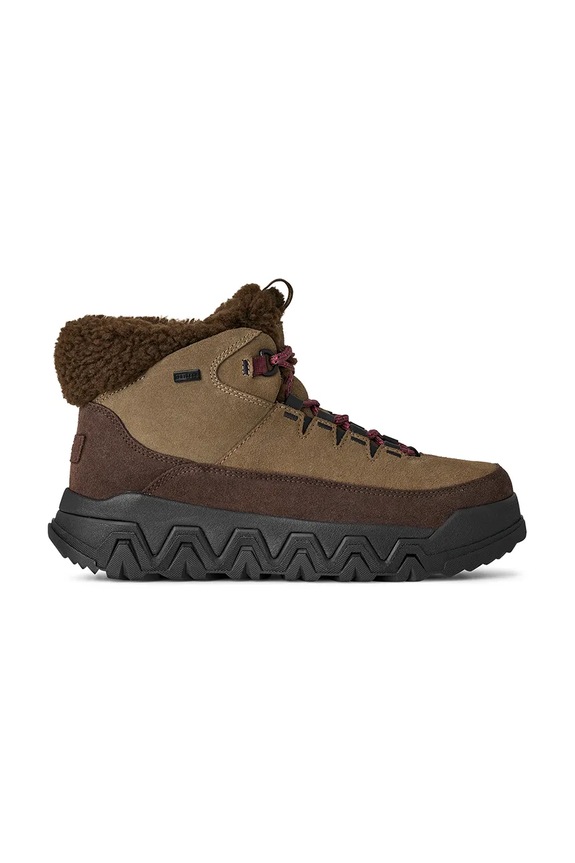 Kožené snehule UGG Terretrail Cozy Lace zateplené hnedá 1158210.DDC