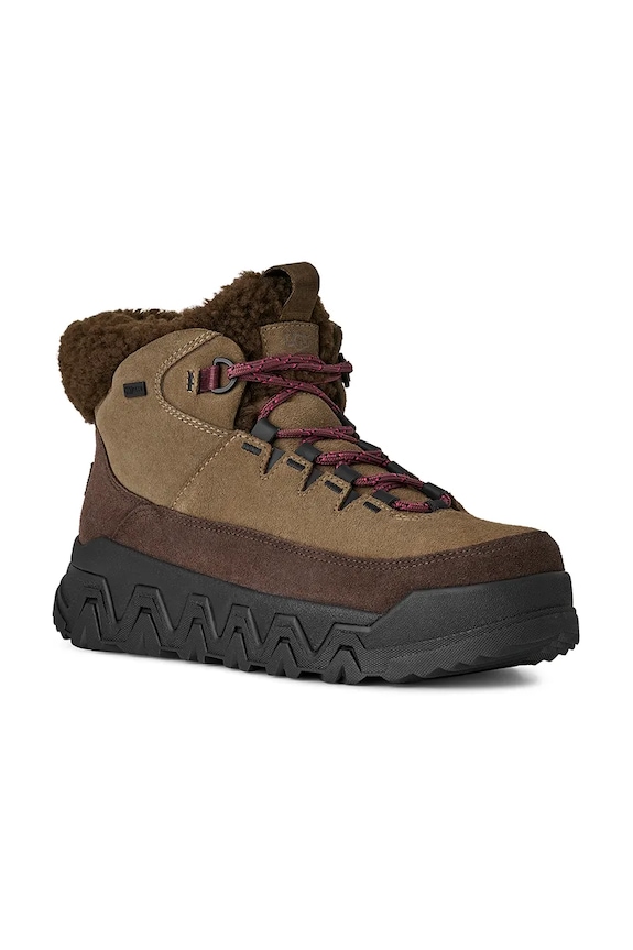 Kožené snehule UGG Terretrail Cozy Lace 1158210.DDC hnedá AW25