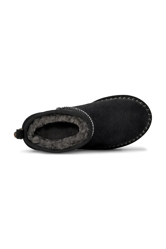 Μπότες χιονιού UGG Classic Ultra Mini Biarritz 1171538.BLK μαύρο
