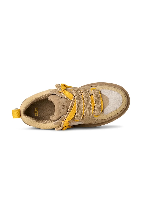 UGG sneakersy zamszowe Lo Lowmel Biarritz 1172710.MDSD beżowy