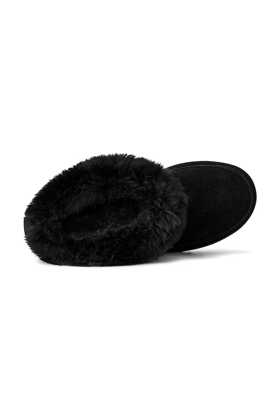 Замшеві чоботи UGG Classic Ultra Mini Chalet 1173832.BLK чорний