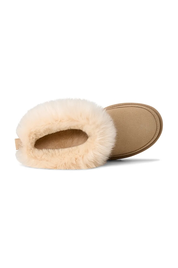 Μπότες χιονιού σουέτ UGG Classic Ultra Mini Chalet 1173832.SNDCS μπεζ