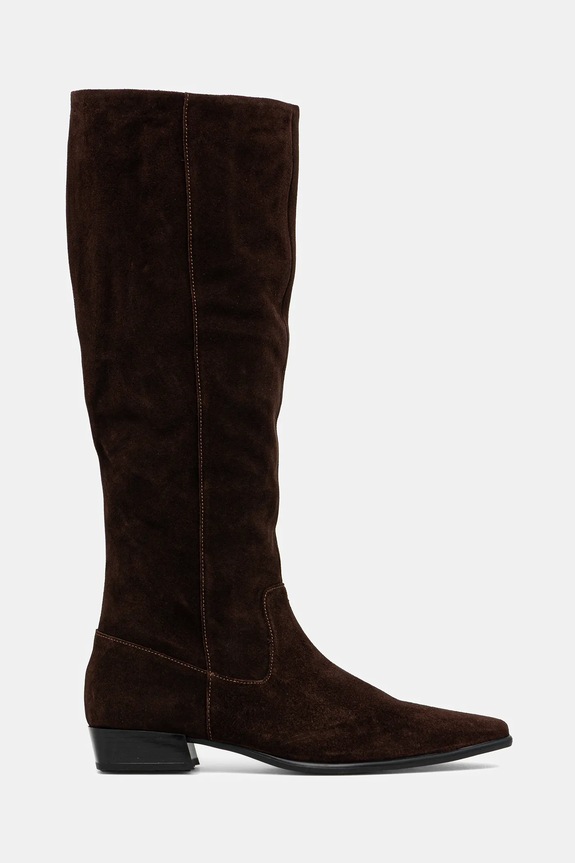 Замшеві чоботи Vagabond Shoemakers NELLA 6016.040.31 коричневий NC25