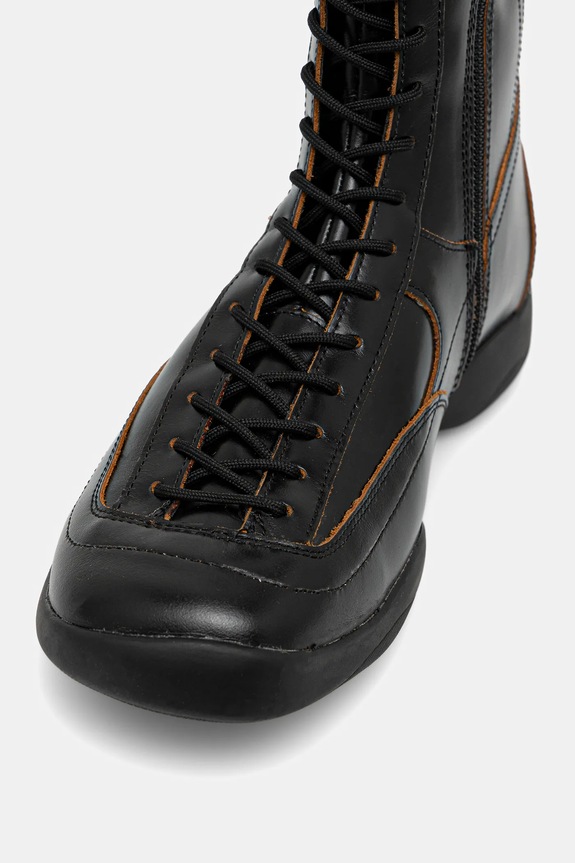 Кожаные полусапожки Vagabond Shoemakers SKY чёрный 6037.099.20