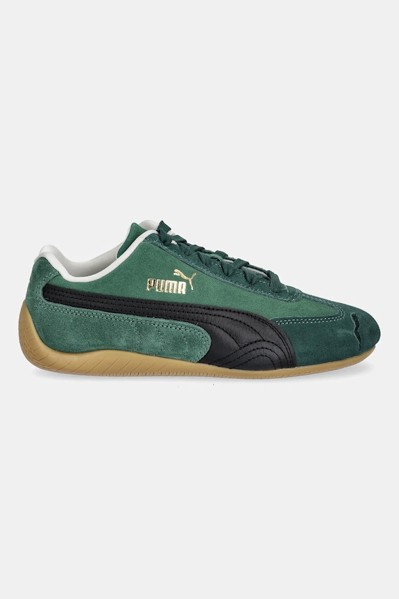Puma sneakersy zamszowe Speedcat 406329 zielony SS26