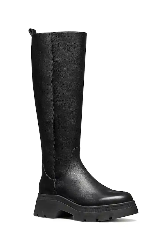 Кожаные полусапоги Geox D PLUETTE D565ME.05446.C9999 чёрный AW25