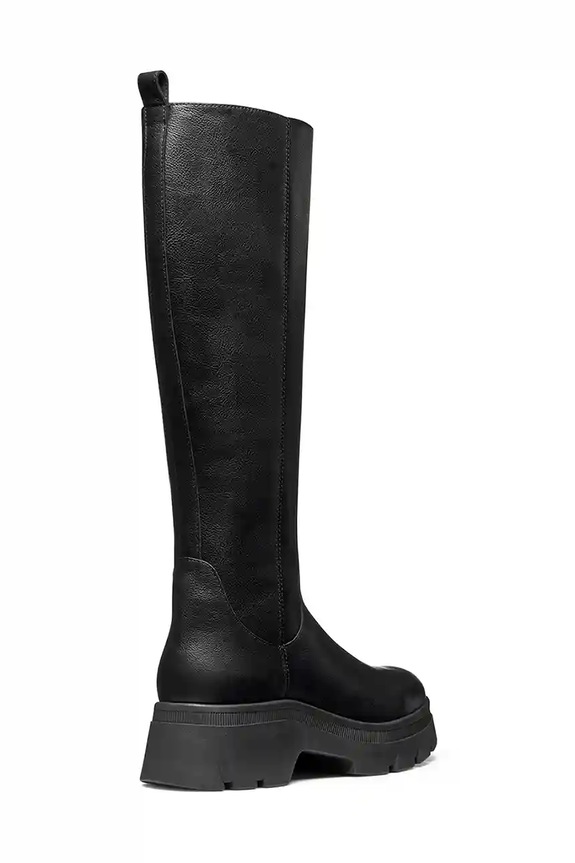 Обувь Кожаные полусапоги Geox D PLUETTE D565ME.05446.C9999 чёрный