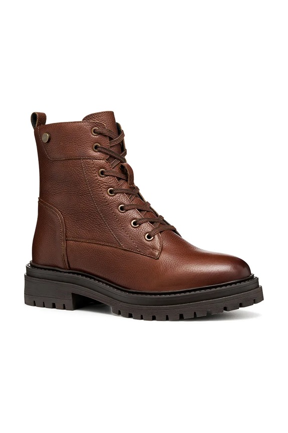 Semišové topánky Geox D IRIDEA D16HRC.000FF.C0013 hnedá AW25