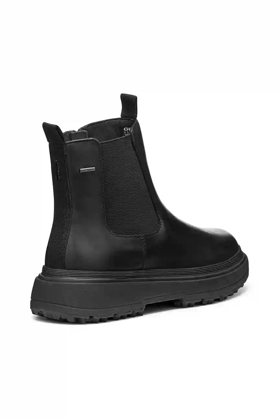 Взуття Шкіряні черевики Geox D LAMIDIE + GRIP ABX D46XMD.00043.C9999 чорний