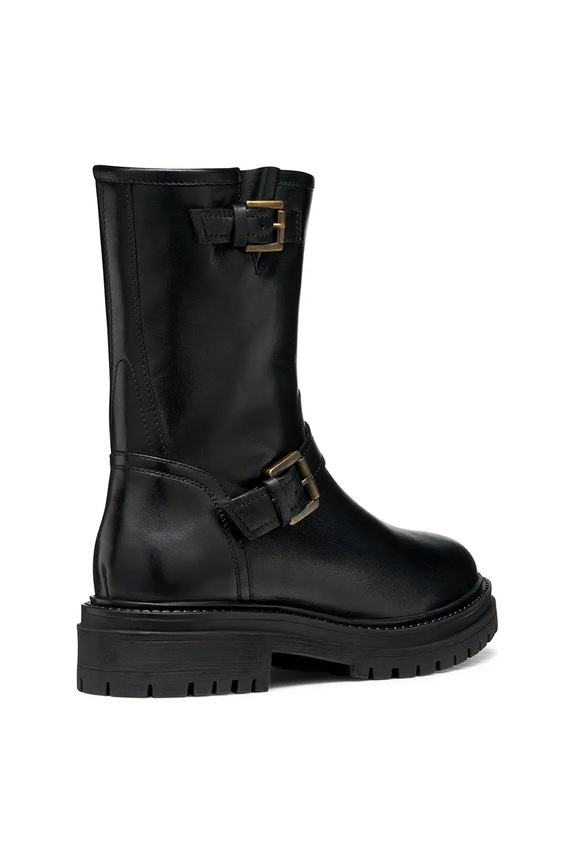 Obuwie Geox botki skórzane D IRIDEA D56HRD.00043.C9999 czarny